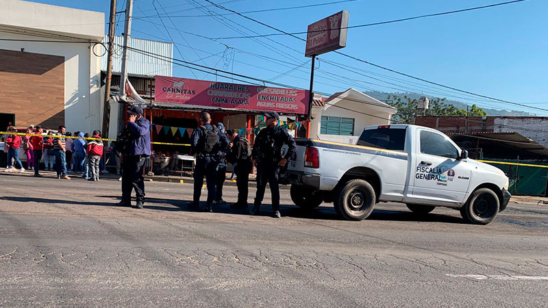 Neutralizan a un individuo en Uruapan, Michoacán  