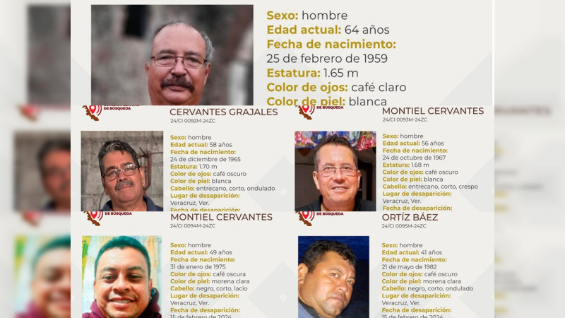 Cinco campesinos de Actopan desaparecen tras ir a levantar denuncia en Fiscalía de Veracruz