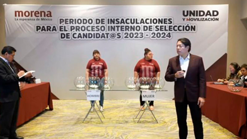 Por sorteo, Morena define candidatos plurinominales al Congreso