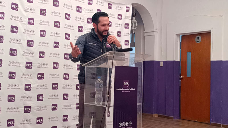 Seis precandidatos del PES se han bajado por inseguridad: dirigente michoacano   