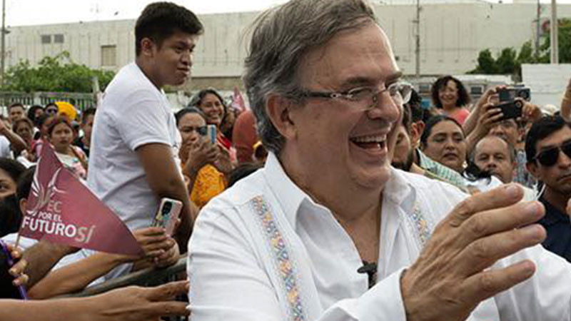 Marcelo Ebrard y Cuauhtémoc Blanco, entre los que van por el senado abanderados por Morena  