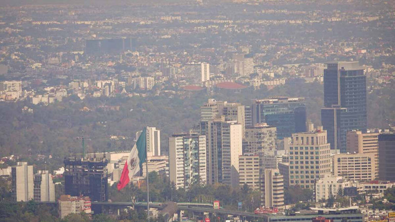 Continúa contingencia ambiental en la Ciudad de México 