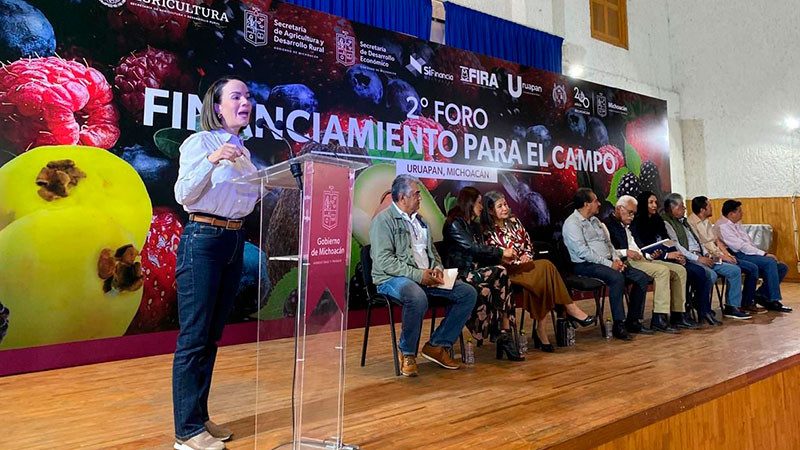 Sí Financia ofrece créditos para impulsar proyectos agrícolas en Michoacán 