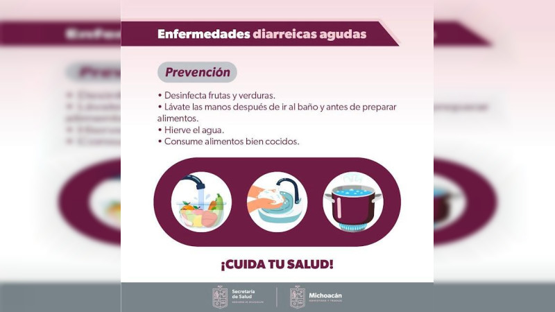 En temporada de calor, prevén enfermedades gastrointestinales con estos hábitos