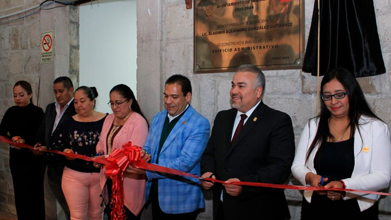 Inauguran Nuevas Oficinas Administrativas en Tarímbaro
