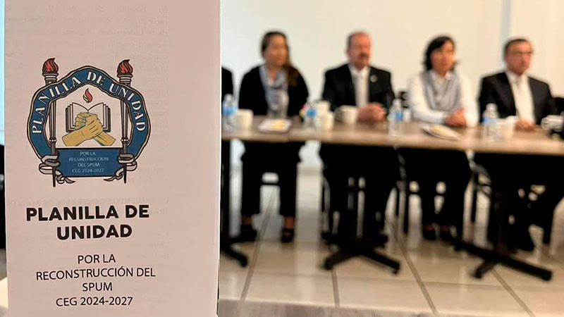 Sindicatos de la Universidad Michoacana estrechan lazos  