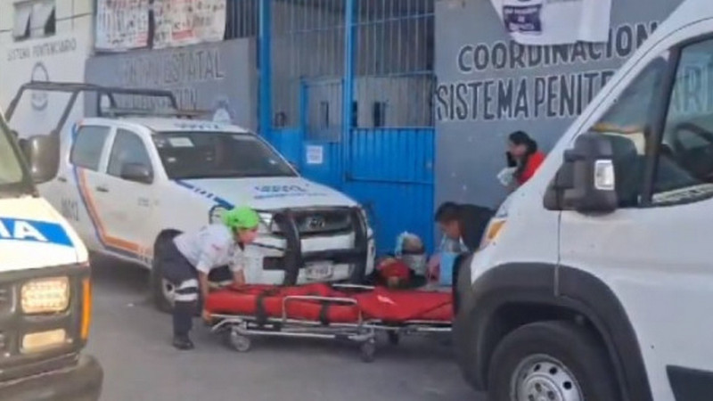 Se registra ataque armado en penal mientras familiares hacían fila para ingresar en Cuautla, Morelos 