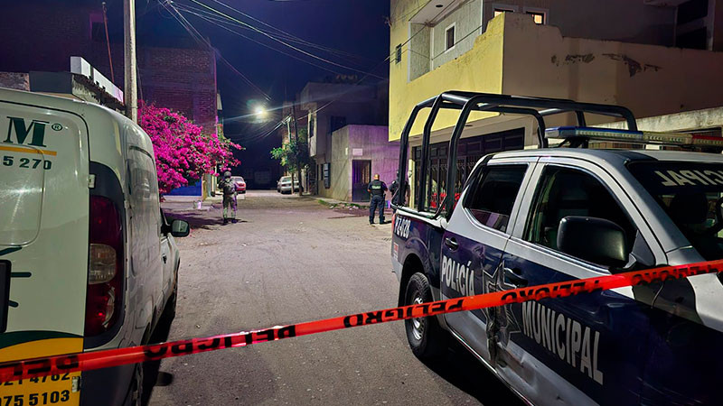 Balean vivienda en Zamora, Michoacán, sólo hay daños materiales  
