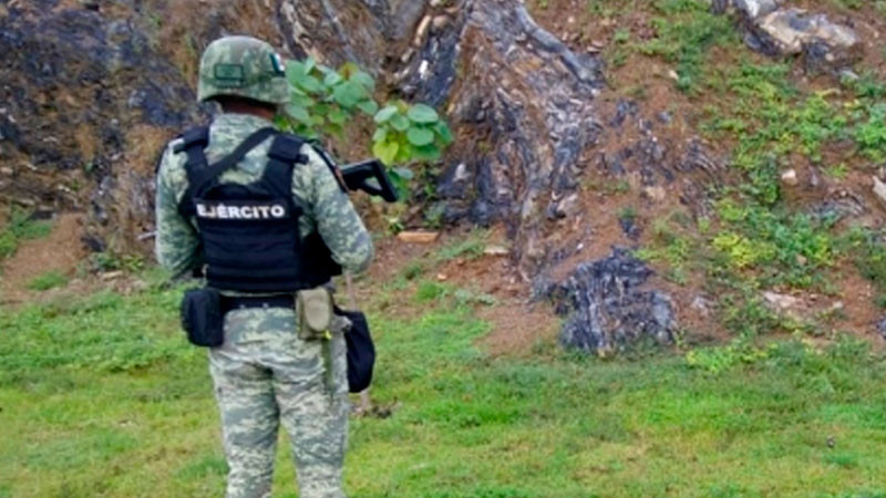 Ejército asegura más de media tonelada de droga sintética en Culiacán, Sinaloa 