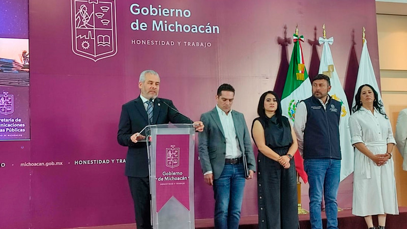 Aspirantes electorales, no pidan permiso a "malosos", llama Gobernador de Michoacán 