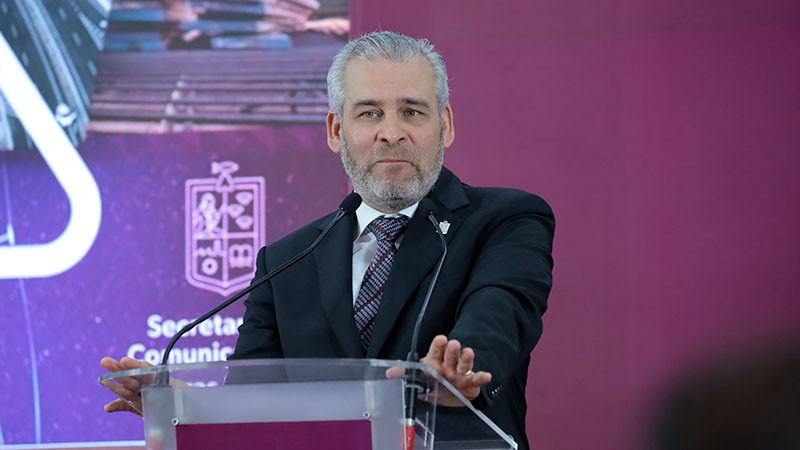 Once aspirantes electorales de Michoacán cuentan con protección personal, expone Gobernador 