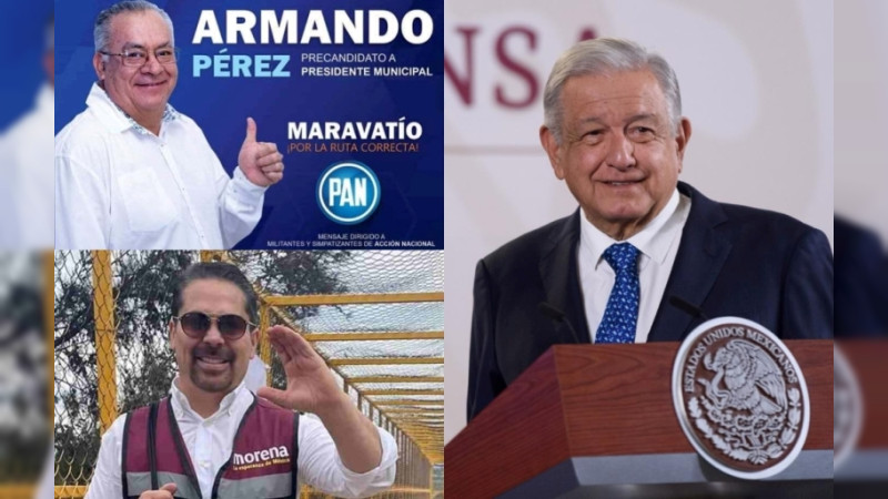 Dedica AMLO solo 20 palabras y 12 segundos a homicidios de precandidatos en Michoacán 