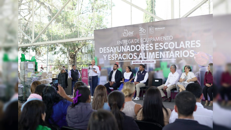 Fortalece DIF Michoacán salud alimentaria de grupos prioritarios