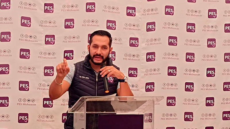 PES Michoacán pide candidatos únicos en municipios con violencia  
