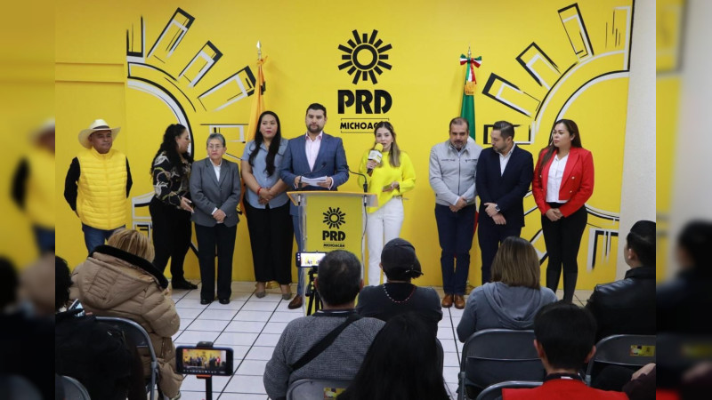 Hechos como los de Maravatío, vulneran principios de la democracia: PRD 
