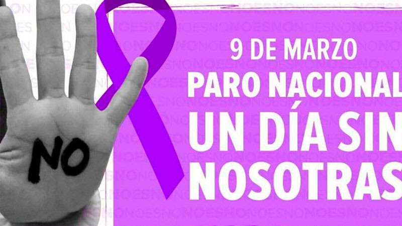 Aprueban en Cámara de Diputados al 9 de marzo como el “Día nacional sin nosotras” 