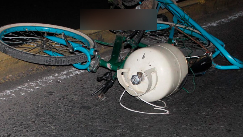 Atropellan a ciclista en Zamora, Michoacán; perdió la vida