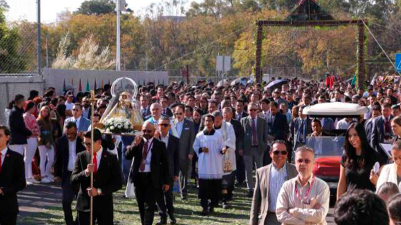 En su 89 aniversario, la Universidad Autónoma de Guadalajara recibe la visita de la Virgen de Zapopan 