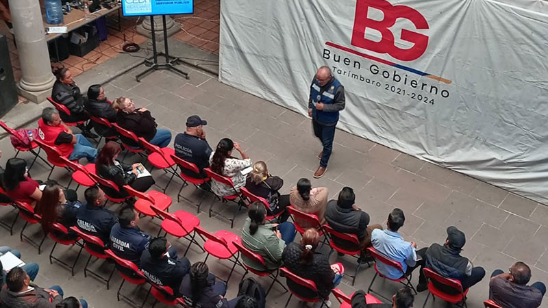 Continúa CEDH Michoacán capacitación a servidores públicos municipales 