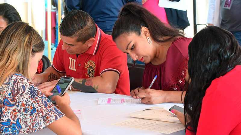 Ofertarán mil 500 vacantes en feria del empleo para mujeres, en Michoacán 