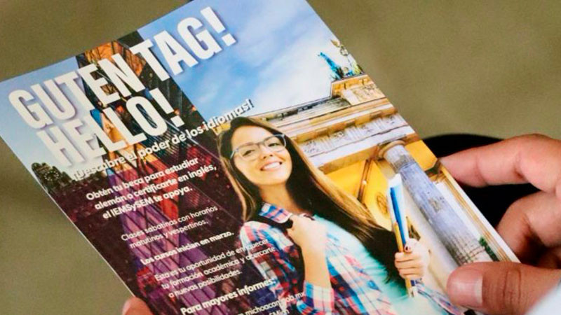 Ofrecerán a estudiantes del Conalep Morelia II becas para estudiar alemán 