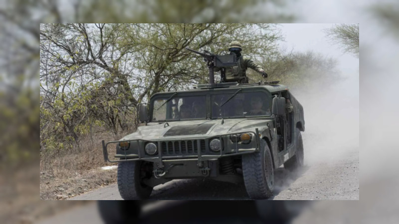 Emboscan a militares en Coalcomán, Michoacán 