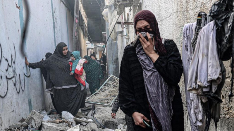 Más de 25 mil mujeres y niños asesinados en invasión de Israel a Gaza: EEUU 