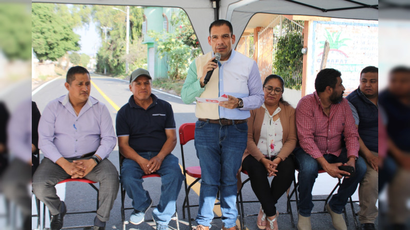 A paso firme avanza Tarímbaro al progreso