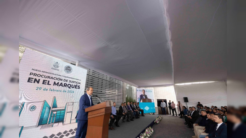 Invierten más de 35 MDP en Unidad 8 de la Fiscalía de El Marqués, Querétaro 