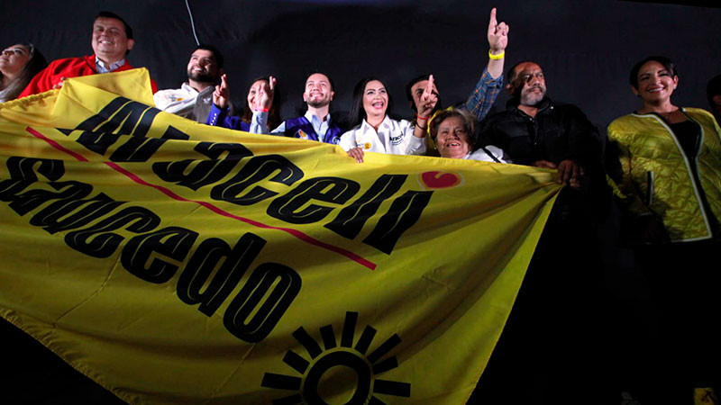 Arranca campaña Araceli Saucedo rumbo al Senado 