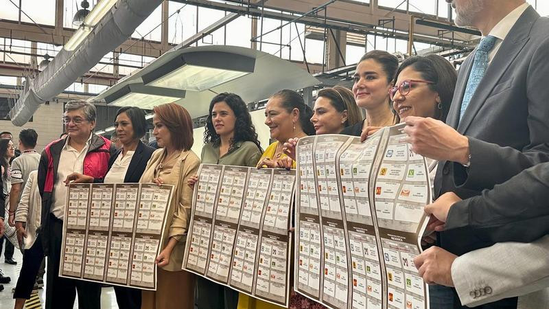 Arranca producción de 317 millones de boletas para elecciones 2024 