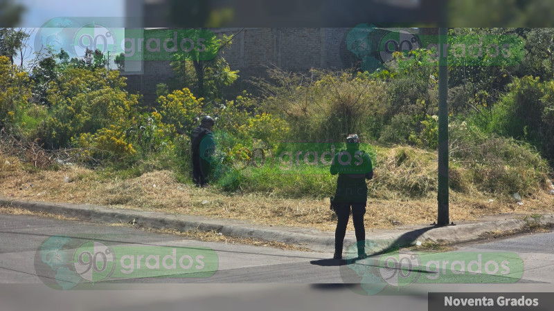 Hallan cadáver con impacto de bala en Zamora, Michoacán 