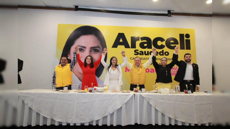 Con Araceli Saucedo, se escuchará la voz de la ciudadanía en el Senado de la República 