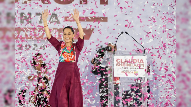 El segundo piso de la Cuarta Transformación, lo vamos a construir juntos y juntas: Claudia Sheinbaum 