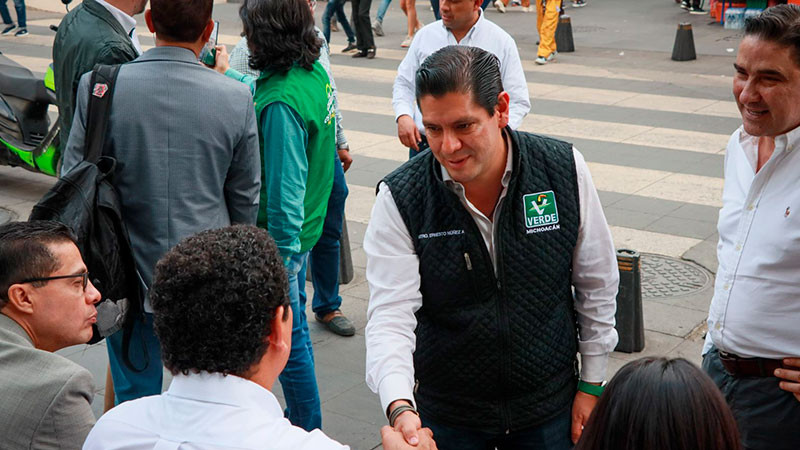 Partido Verde será decisivo en el triunfo de Claudia Sheinbaum: Ernesto Núñez 