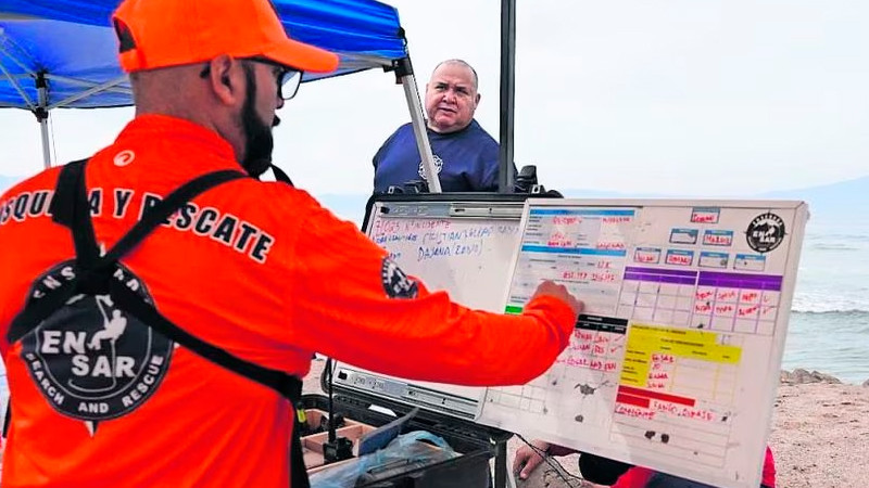 Rescatan cuerpo de cuarto cadete arrastrado por el mar 
