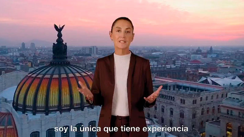 “Soy la única que tiene experiencia y ha dado resultados en seguridad”: Claudia Sheinbaum 