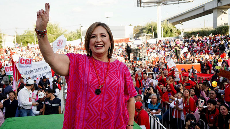 Xóchitl Gálvez entra en contacto con el priismo mexiquense   