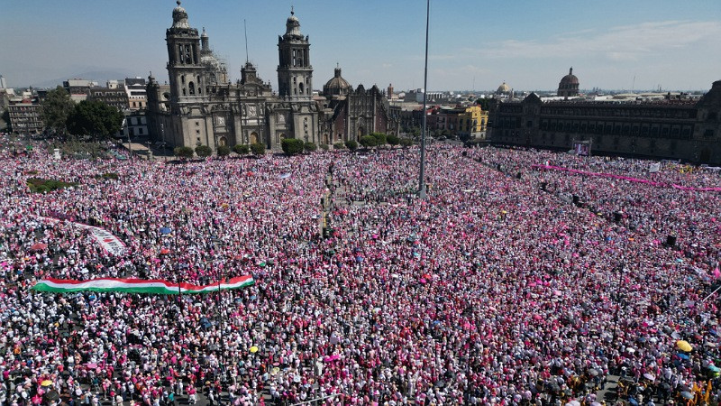Discursos racistas y clasistas, presentes en la Marcha por la Democracia, acusa CNDH 