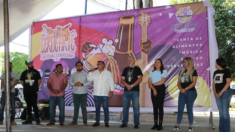 Con éxito se llevó a cabo el Festival CerveArte 2024 en Ciudad Hidalgo, Michoacán