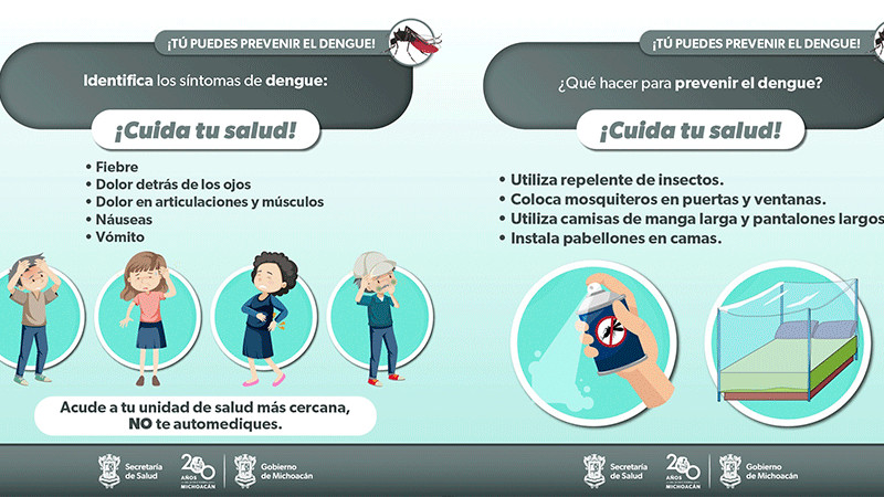 Conoce los 3 tipos de dengue, sus síntomas y cómo prevenirlo 