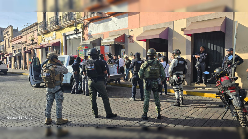 Aseguran más de 120 máquinas tragamonedas en Morelia