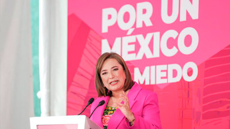 Xóchitl Gálvez presenta sus 15 propuestas en materia de seguridad; “se acabaron los abrazos a los delincuentes” 