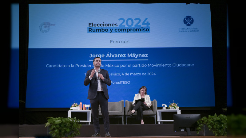 “Yo voy a seguir dialogando con Enrique”, Máynez sobre diferencias con Alfaro 