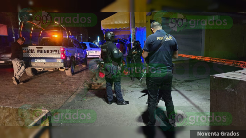 Quitan la vida a un hombre en mercado de Zamora, Michoacán 
