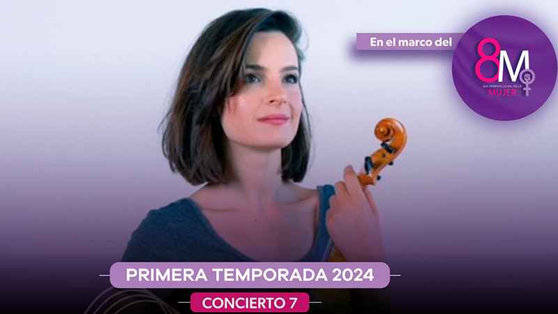 La violinista internacional Amalia Hall engalanará concierto de la Osidem 