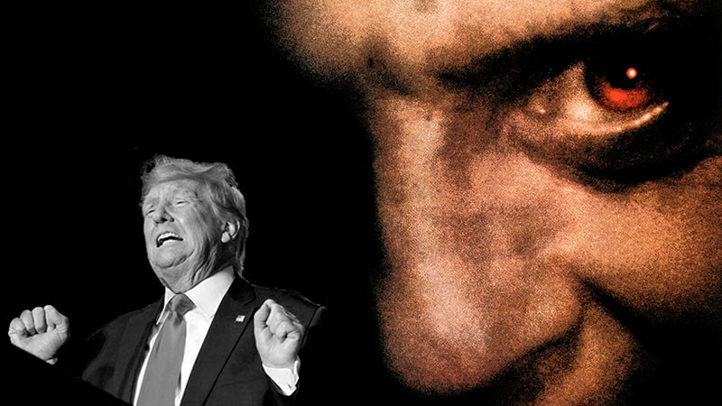 Donald Trump compara a migrantes con Hannibal Lecter  
