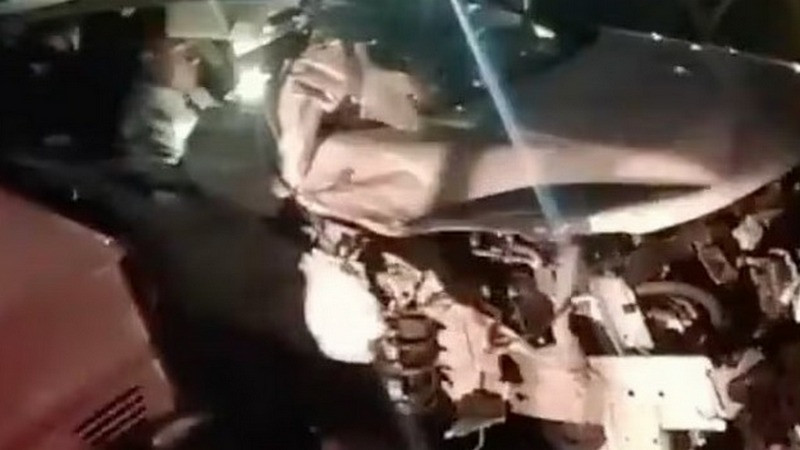 Accidente automovilístico en la México-Puebla provoca caos vial; conductores salen ilesos 