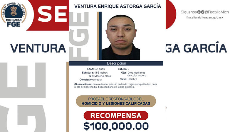 Se fuga guardia civil presuntamente implicado en homicidio en Morelia, Michoacán 