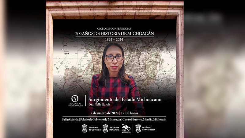  Conoce los inicios de Michoacán como estado federal en esta conferencia 